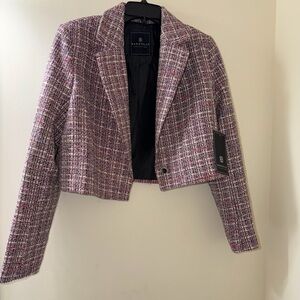 BAGATELLE CROPPED TWEED BLAZERS